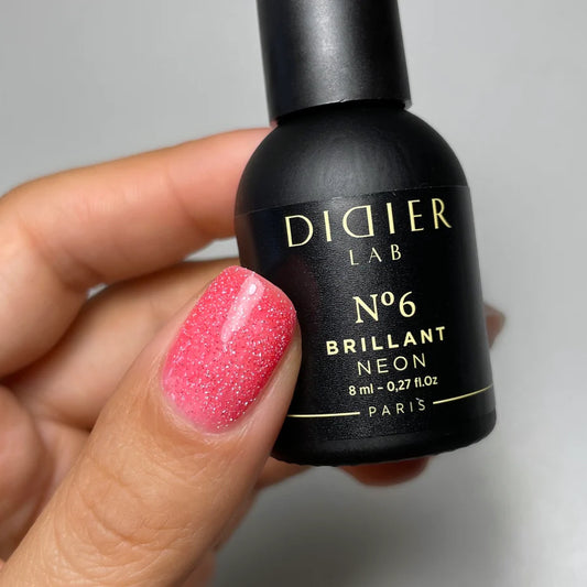 Gel Lak "Didier Lab", Brillant NEON, No6, 8ml