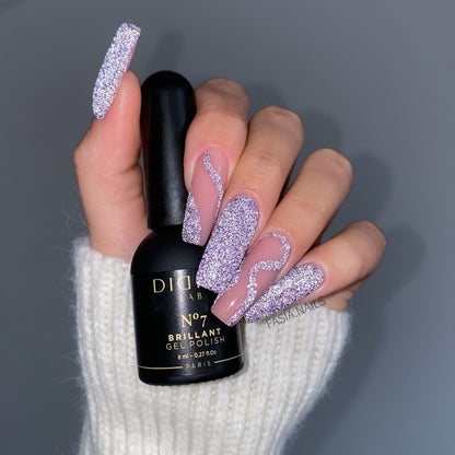 Gel Lak "Didier Lab", Brillant, No7, 8ml