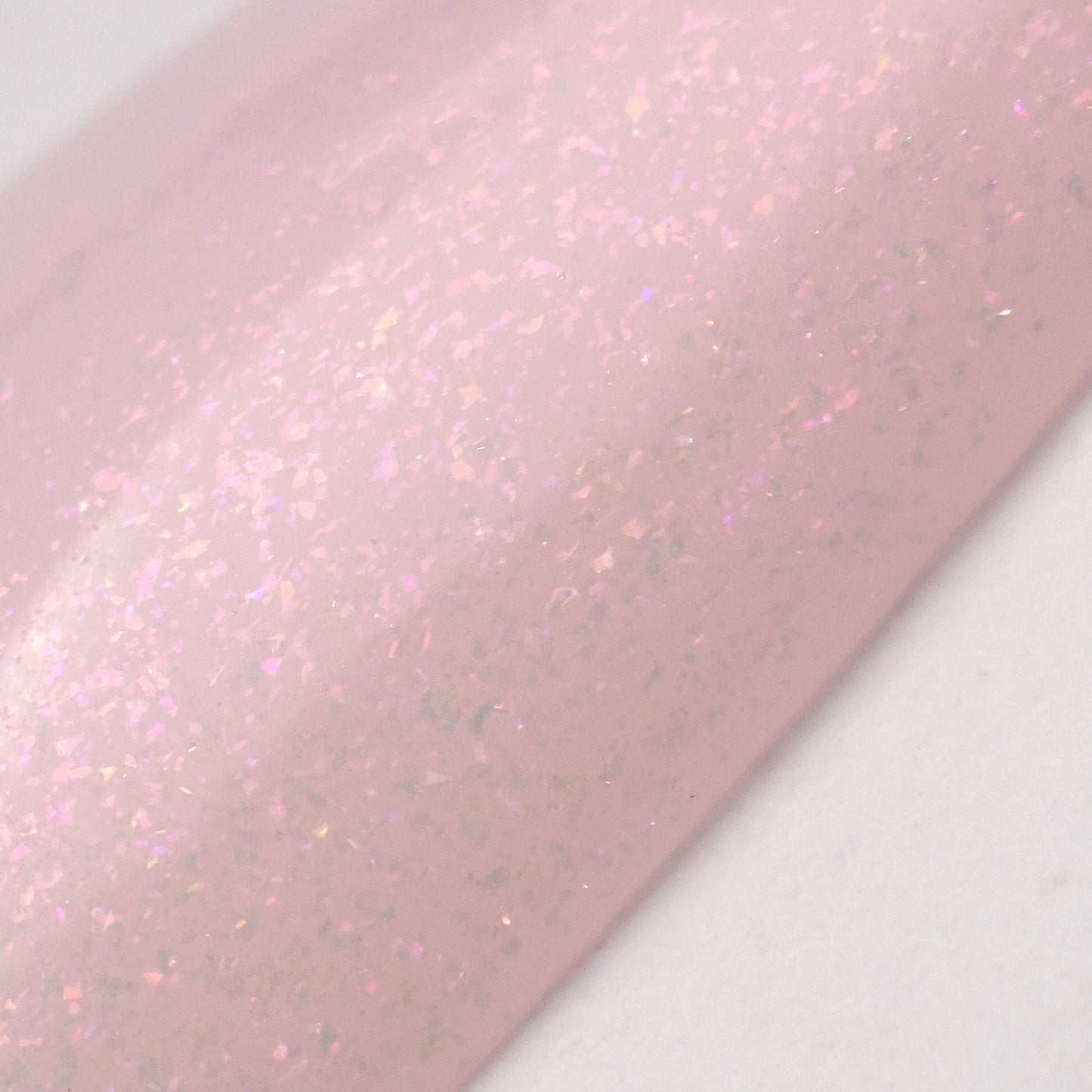 Gel polish "Didier Lab", Glitter Top coat, pink, 10 ml