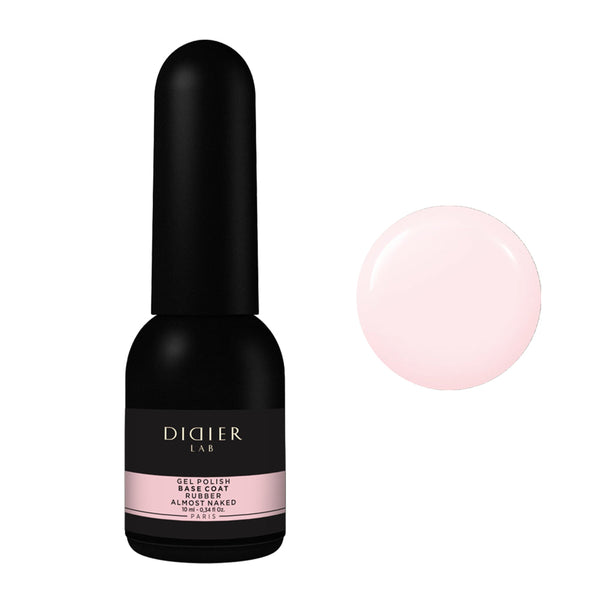 GEL POLISH, RUBBER BASE COAT, ALMOST NAKED, 10ML