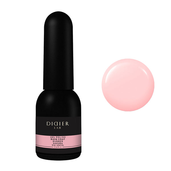 Gel Polish, Rubber Base Coat, Sakura, 10ml