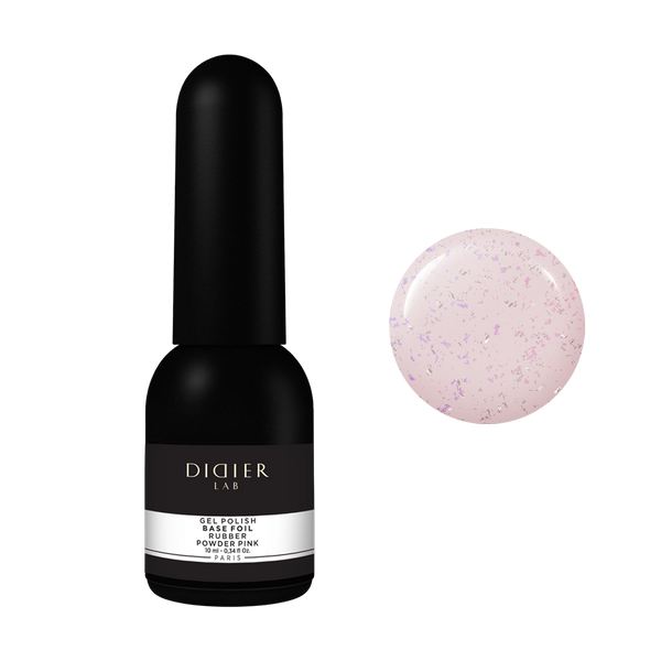 Gumová Podkladová Báze s Fólií "Didier Lab" Powder Pink, 10ml