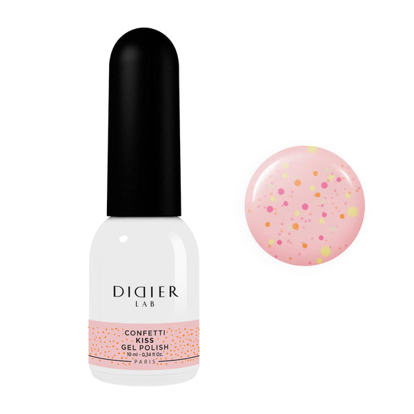 Gel Polish "Didier Lab", Confetti, Kiss, 10ml