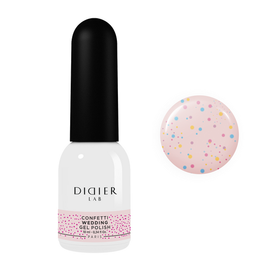 Gel Lak "Didier Lab", Confetti, Wedding, 10ml