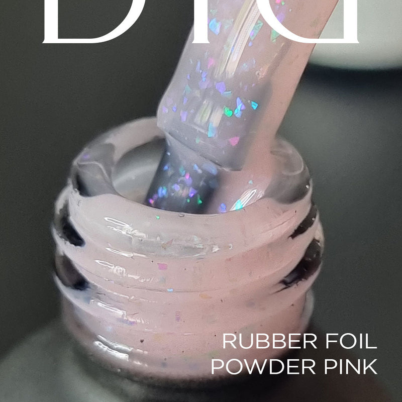 Gumová Podkladová Báze s Fólií "Didier Lab" Powder Pink, 10ml