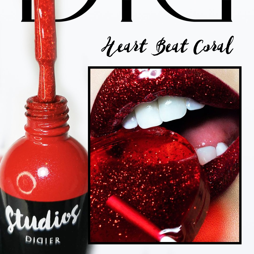 Gel Lak Studios Didier, Heart Beat Coral, 8ml