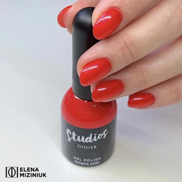 Gel polish Studios Didier, Sangria Coral, 8ml