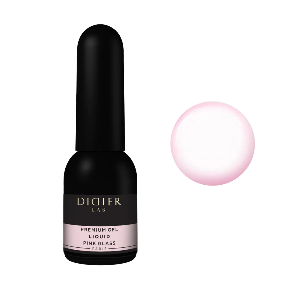 Gel Liquid Premium "Didier Lab", Pink Glass, 10ml