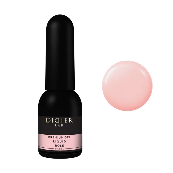 Premium Gel Liquid "Didier Lab", rose, 10ML