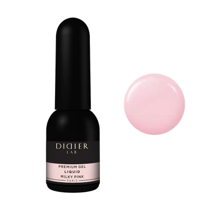 Gel Liquid Premium "Didier Lab", Milky Pink, 10ml