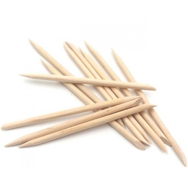 ORANGE STICKS, 11.5 CM ( 50 PCS)