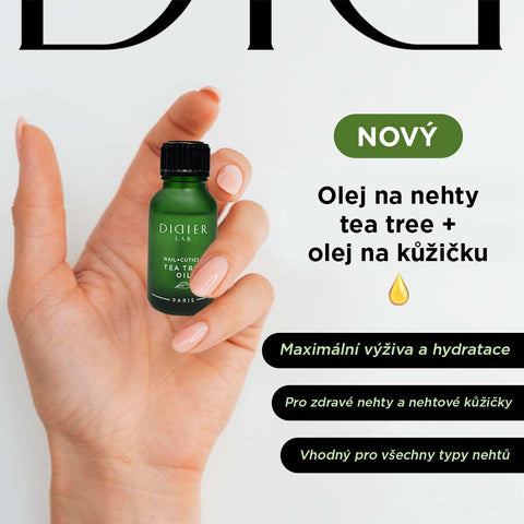 NAIL CUTICLE OIL "DIDIER LAB", TEA TREE, 15ML