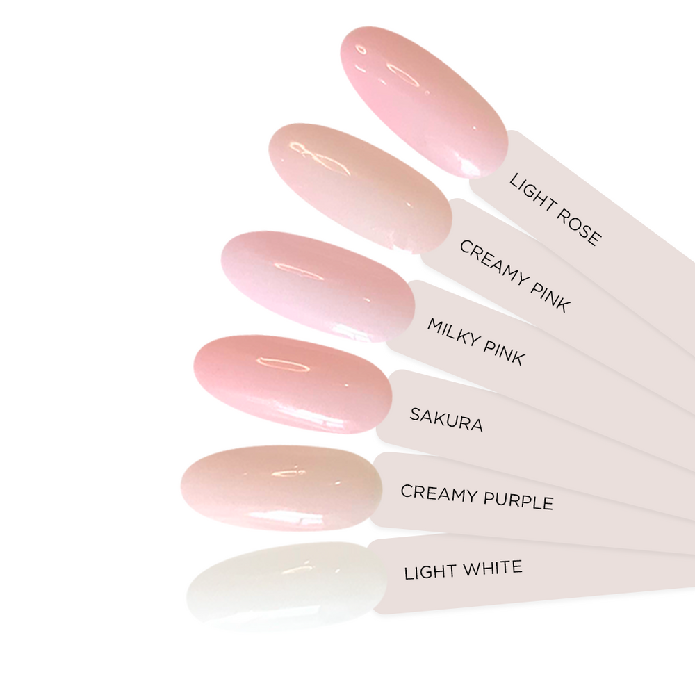 Gumová Podkladová Báze, Creamy Pink, 10ml